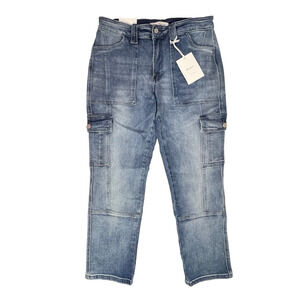 KanCan Slim Straight Cargo Jeans 9/28